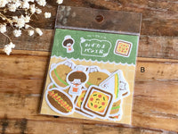 Papier Platz x Mizutama Flake Stickers / Seal bits - Bakery Series