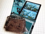 "Moments" Film Series Flake Sticker Pack / Blue Tone