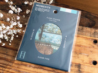 "Moments" Film Series Flake Sticker Pack / Blue Tone