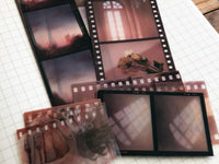"Moments" Film Series Flake Sticker Pack / Brown Tone