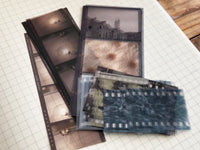 "Moments" Film Series Flake Sticker Pack / Gray Tone