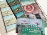 "Moments" Film Series Flake Sticker Pack / Green Tone