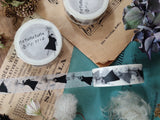 Sunny Sunday Original Washi Masking Tape / I will go see you (illustrated by natsunatsuna)