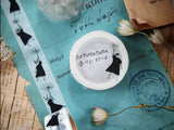 Sunny Sunday Original Washi Masking Tape / I will go see you (illustrated by natsunatsuna)