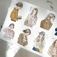 Pion Print-on Sticker / no. 16