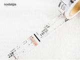YOHAKU Original Washi Tape - Nostalgia (ノスタルジー)