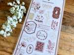 Linea Classica Sheet of Stickers - Rabbit