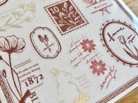 Linea Classica Sheet of Stickers - Rabbit