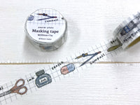 Papier Platz x Maori Sakai Japanese Washi Masking Tape / Stationery