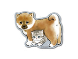 "mofusand" die-cut big sticker Vol.2 / Shiba