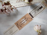 Sunny Sunday Original Washi Masking Tape - Ticket No.1