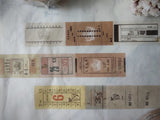 Sunny Sunday Original Washi Masking Tape - Ticket No.1