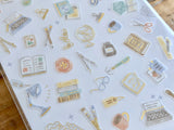 One's Daily Life Sheet of Stickers - Stationery