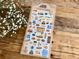 Kitchen Car Series Sheet of Stickers / bakery Norakura