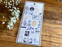 Linea Classica Sheet of Stickers - Sawn