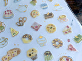 One's Daily Life Sheet of Stickers - Sweets