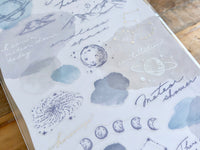 Line & Colors Sheet of Stickers - Universe