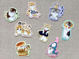 "mofusand" die-cut small sticker Vol.2 / Catburger